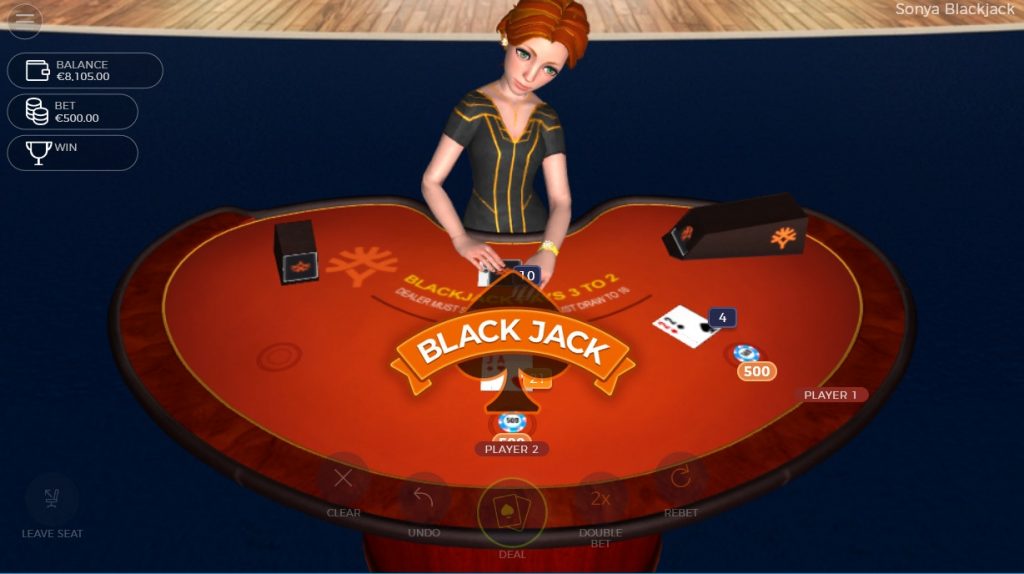 Sonya Blackjack rules